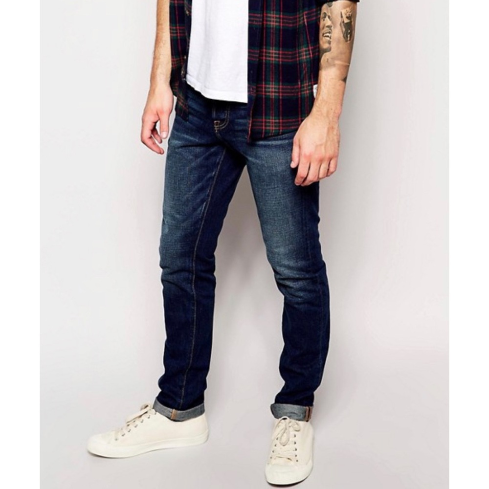Abercrombie & Fitch Skinny Medium Wash Denim Jeans